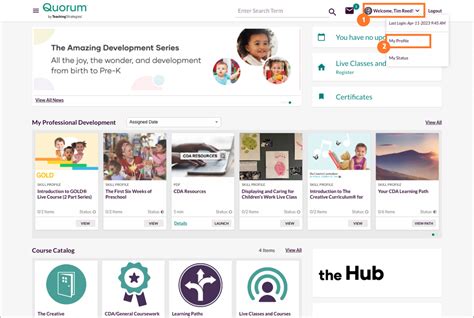 quorum learning student login|Quorum Individual Membership .